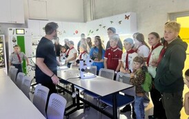 Harcerze na Małopolskiej Nocy Naukowc&oacute;w 06