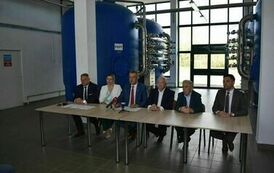 Podpisanie um&oacute;w na rozbudowę i modernizację stacji uzdatniania wody 01