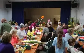 Międzypokoleniowe Warsztaty Wielkanocne w Opatowcu 10