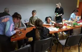 Międzypokoleniowe Warsztaty Wielkanocne w Opatowcu 17