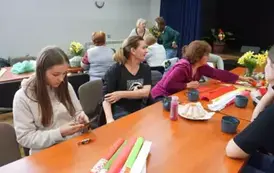 Międzypokoleniowe Warsztaty Wielkanocne w Opatowcu 64