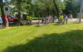 Rajd Rowerowy w Gminie Opatowiec 17