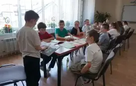 Ciekawe zajęcia w bibliotece realizowane w ramach programu &bdquo;Nasza Mała Biblioteka&rdquo; 5