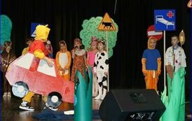 Powiatowy Przegląd Małych Form Teatralnych zorganizowany przez Komendę Wojew&oacute;dzką Policji w Kielcach 13