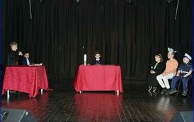 Powiatowy Przegląd Małych Form Teatralnych zorganizowany przez Komendę Wojew&oacute;dzką Policji w Kielcach 05