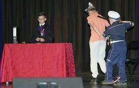 Powiatowy Przegląd Małych Form Teatralnych zorganizowany przez Komendę Wojew&oacute;dzką Policji w Kielcach 02