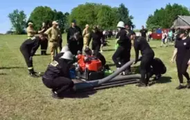 Gminne Zawody Sportowo- Pożarnicze w Ksanach 109