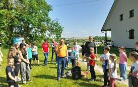 Gminny Dzień Dziecka w Leśnicz&oacute;wce &bdquo;Bażant&rdquo; 19