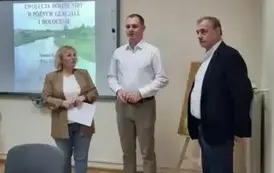 Spotkanie autorskie z tw&oacute;rcami publikacji &bdquo;Ewolucja Doliny Nidy w p&oacute;źnym glacjale i holocenie&rdquo; w Gminnej Bibliotece Publicznej w Opatowcu 2