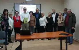 Spotkanie autorskie z tw&oacute;rcami publikacji &bdquo;Ewolucja Doliny Nidy w p&oacute;źnym glacjale i holocenie&rdquo; w Gminnej Bibliotece Publicznej w Opatowcu 7