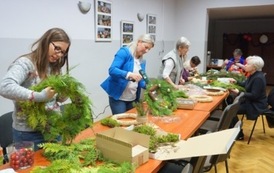 Tw&oacute;rczo i świątecznie &ndash; grudniowe warsztaty bożonarodzeniowe w Instytucji Kultury 10