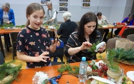 Tw&oacute;rczo i świątecznie &ndash; grudniowe warsztaty bożonarodzeniowe w Instytucji Kultury 18