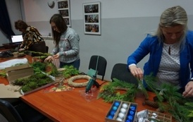 Tw&oacute;rczo i świątecznie &ndash; grudniowe warsztaty bożonarodzeniowe w Instytucji Kultury 25