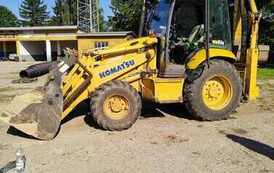 Burmistrz Miasta i Gminy Opatowiec ogłasza przetarg ustny nieograniczony na sprzedaż Koparko-ładowarki marki KOMATSU WB93R w wersji kabinowej, rok produkcji 2006 r. 1