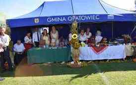 Dożynki Gminno-Powiatowe w Kazimierzy Wielkiej. Gmina Opatowiec z II miejscem za najpiękniejszy wieniec. 26