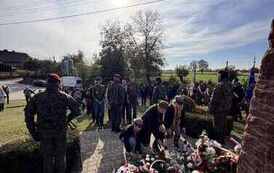 Uroczystości upamiętniające 82. rocznicę zestrzelenia alianckiego samolotu Liberator EW250 L 28