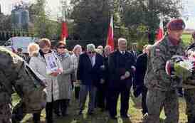 Uroczystości upamiętniające 82. rocznicę zestrzelenia alianckiego samolotu Liberator EW250 L 31