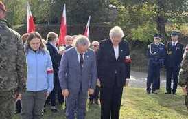 Uroczystości upamiętniające 82. rocznicę zestrzelenia alianckiego samolotu Liberator EW250 L 34