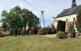 Uroczystości upamiętniające 82. rocznicę zestrzelenia alianckiego samolotu Liberator EW250 L 79
