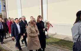Uroczystości upamiętniające 82. rocznicę zestrzelenia alianckiego samolotu Liberator EW250 L 109