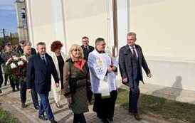 Uroczystości upamiętniające 82. rocznicę zestrzelenia alianckiego samolotu Liberator EW250 L 119