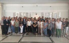 Wyjazd mieszkańc&oacute;w Gminy Opatowiec do Sejmu RP 03