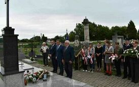 W hołdzie pomordowanym mieszkańcom Opatowca w 79. rocznicę pacyfikacji miejscowości 20