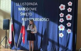 Obchody 105. Rocznicy Odzyskania Niepodległości przez Polskę w Zespole Szkolno &ndash; Przedszkolnym w Opatowcu 04