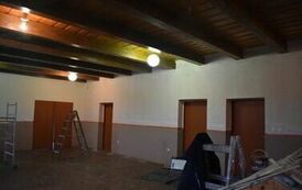 Trwają prace związane z modernizacją świetlicy w miejscowości Rog&oacute;w 04