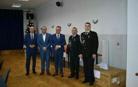 Przekazanie sprzętu dla OSP z gminy Opatowiec 27