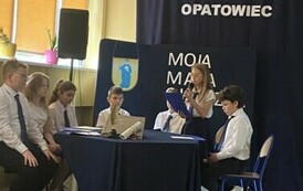 Uroczysty apel z okazji 753 rocznicy lokacji miasta Opatowiec 11