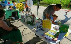 Promocja biblioteki i czytelnictwa podczas Pikniku z okazji Dnia Dziecka w Urzutach 42