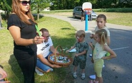 Promocja biblioteki i czytelnictwa podczas Pikniku z okazji Dnia Dziecka w Urzutach 31