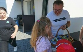 Promocja biblioteki i czytelnictwa podczas Pikniku z okazji Dnia Dziecka w Urzutach 13