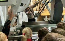 Harcerze na Małopolskiej Nocy Naukowc&oacute;w 34