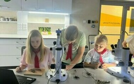 Harcerze na Małopolskiej Nocy Naukowc&oacute;w 14