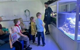 Harcerze na Małopolskiej Nocy Naukowc&oacute;w 07