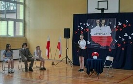 Obchody 106. Rocznicy Odzyskania Niepodległości przez Polskę w Zespole Szkolno-Przedszkolnym w Opatowcu 06