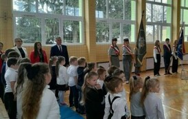 Obchody 106. Rocznicy Odzyskania Niepodległości przez Polskę w Zespole Szkolno-Przedszkolnym w Opatowcu 05