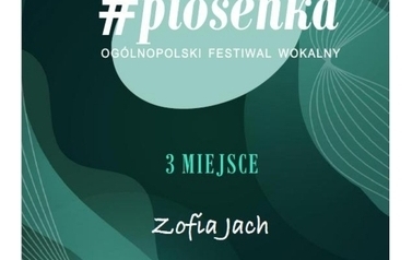 Zofia Jach z Zespołu Szkolno - Przedszkolnego w Krzczonowie zn&oacute;w wśr&oacute;d najlepszych 2