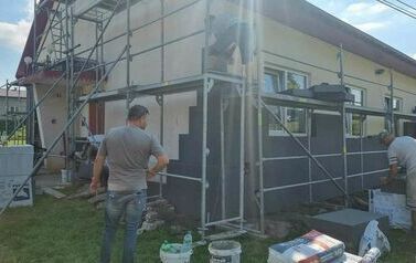 Początek prac remontowo-budowlanych w remizie OSP Kocina 01