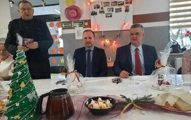 Spotkanie opłatkowe w Klubie Seniora w Kocinie 01
