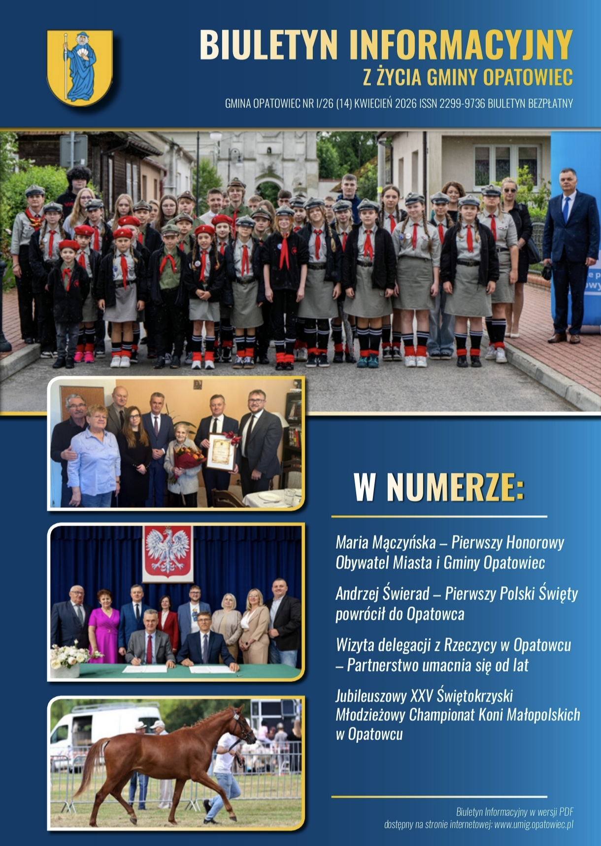 Biuletyn Informacyjny z&nbsp;Życia Gminy Opatowiec nr 14