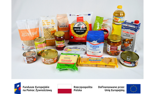 Informacja dotycząca terminu wydawania paczek żywnościowych 