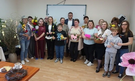 Międzypokoleniowe Warsztaty Wielkanocne w Instytucji Kultury w Opatowcu
