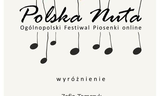 Muzyczny sukces Zosi Tomczyk