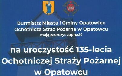 Zdjęcie do Zaproszenie na 135-lecie OSP w Opatowcu
