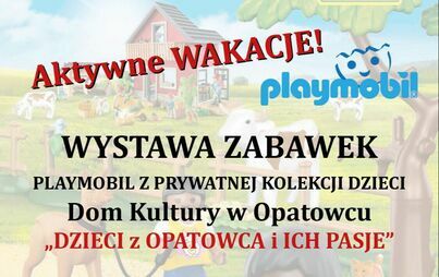 Zdjęcie do Aktywne wakacje - wystawa zabawek