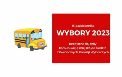 Zdjęcie do Informacja o bezpłatnych gminnych przewozach pasażerskich w dniu Wybor&oacute;w do Sejmu i Senatu Rzeczypospolitej Polskiej