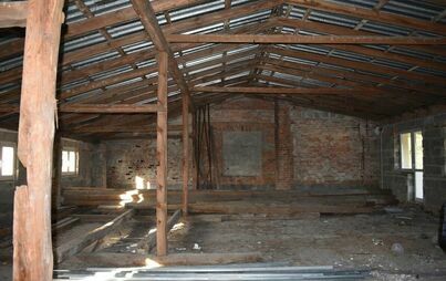 Zdjęcie do Trwają prace związane z modernizacją świetlicy w miejscowości Ksany